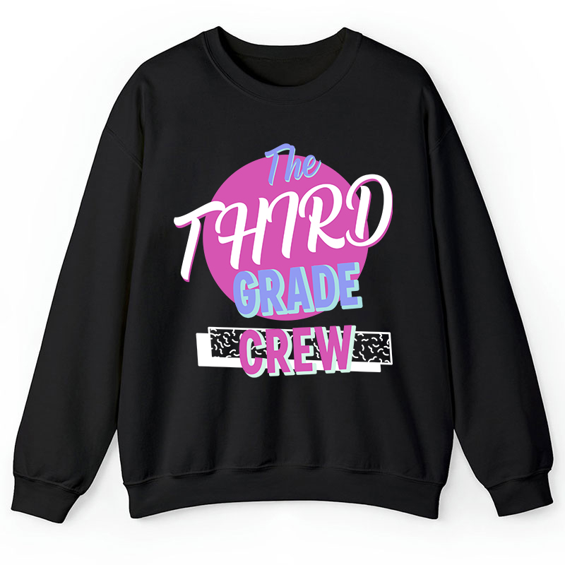 Personalized Grade Crew Teacher Sweatshirt