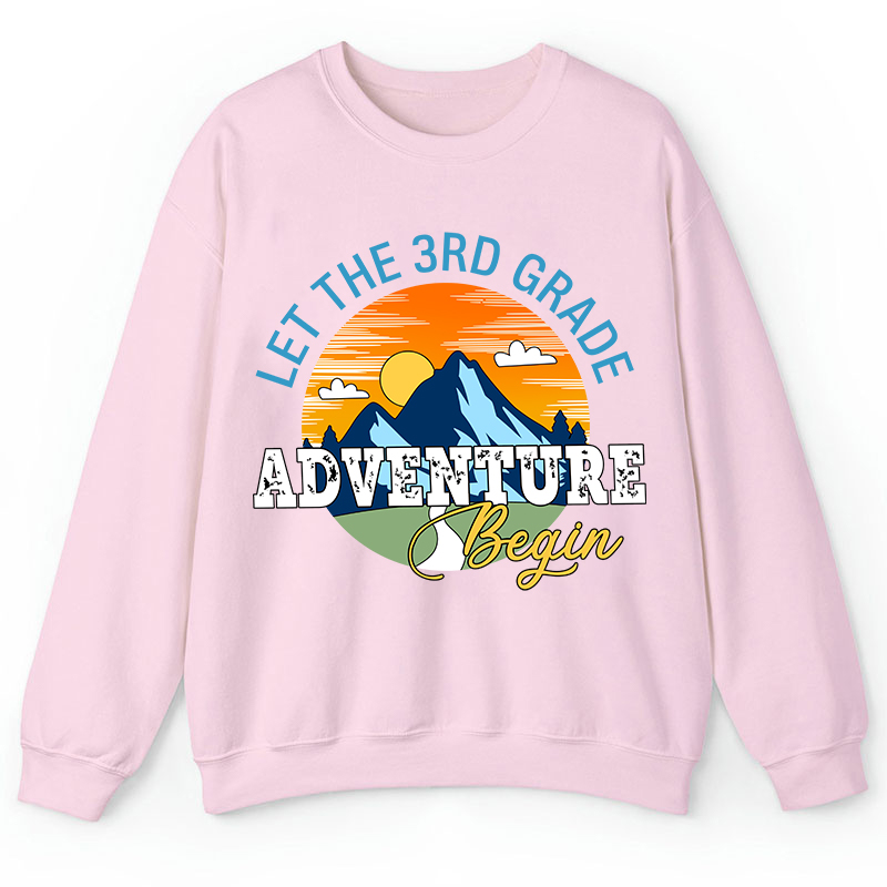 Personalized Let The Adventure Begin Teacher Sweatshirt
