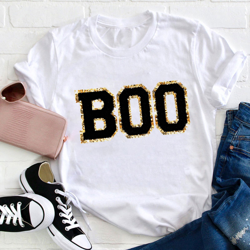 Happy Halloween Boo Teacher T-Shirt