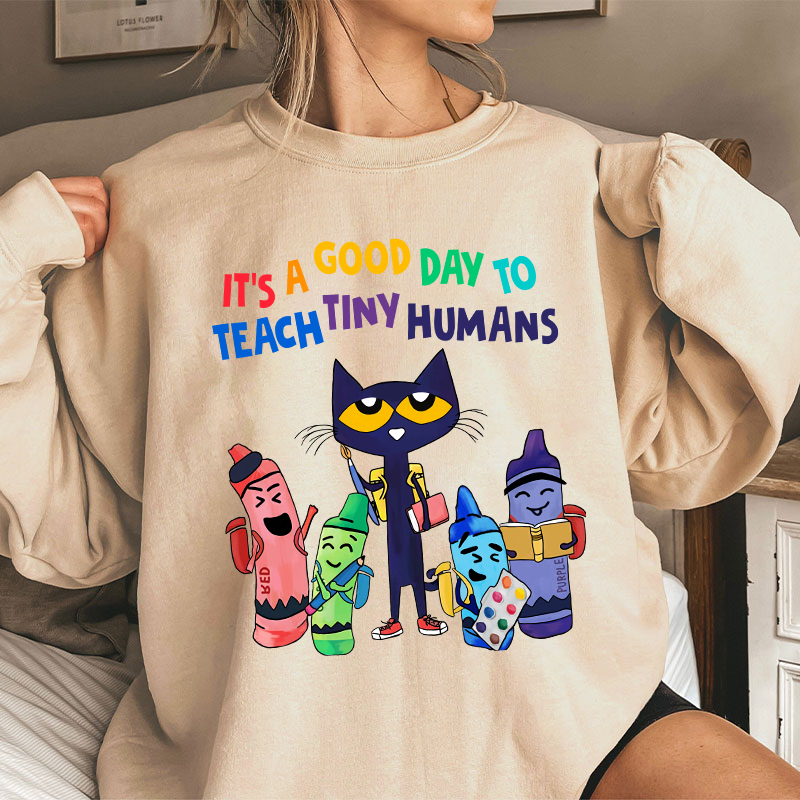 It's A Good Day To Teach Tiny Humans Teacher Sweatshirt
