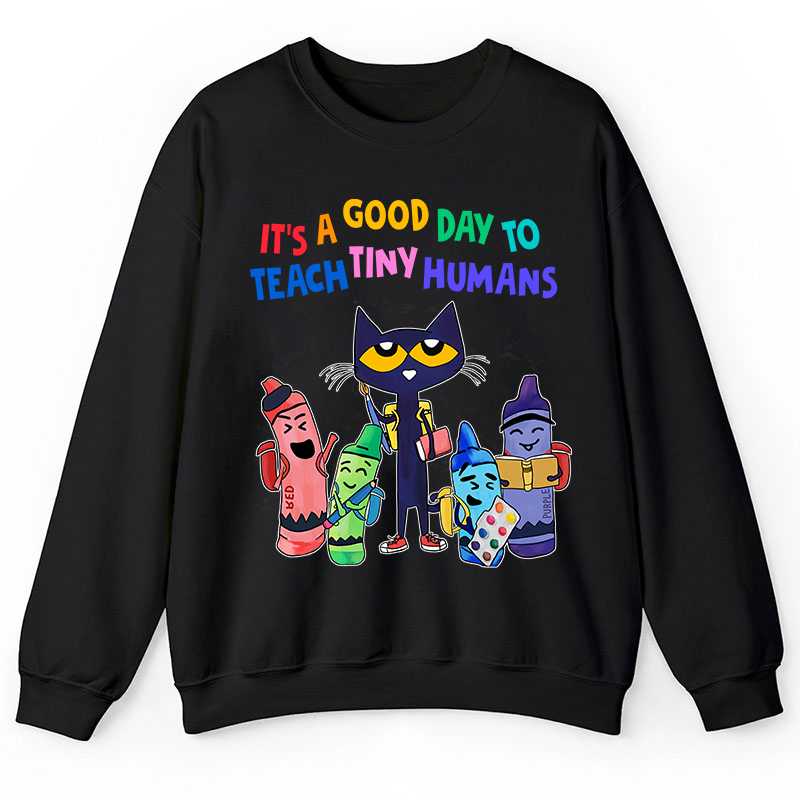 It's A Good Day To Teach Tiny Humans Teacher Sweatshirt