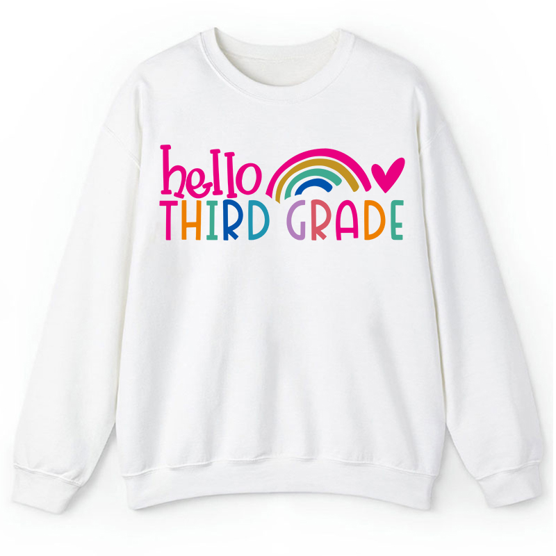 Personalized Hello Teacher Sweatshirt