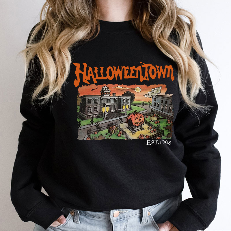 Halloween Town Teacher Sweatshirt