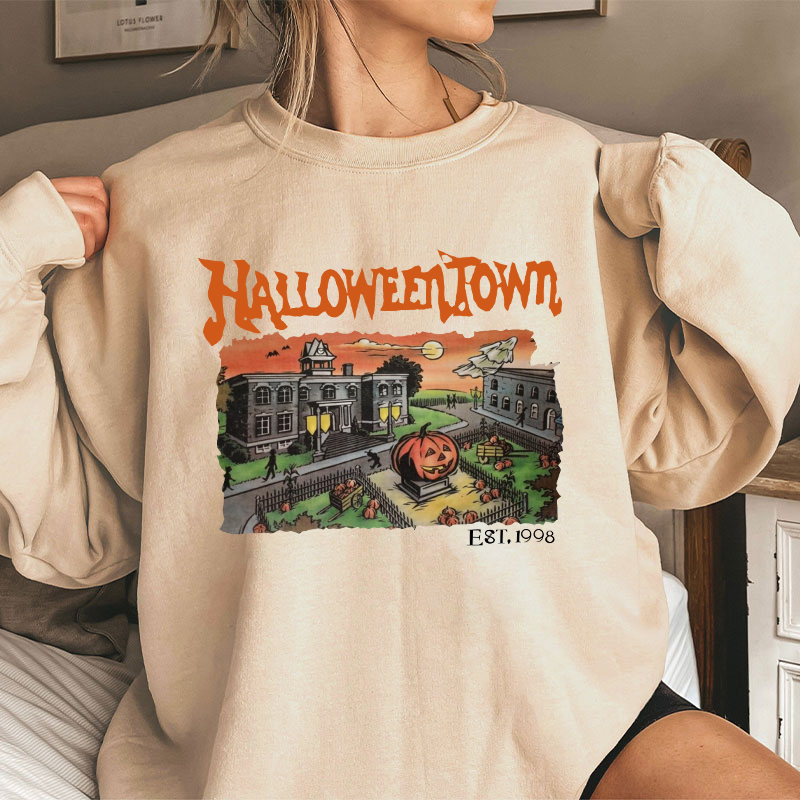Halloween Town Teacher Sweatshirt