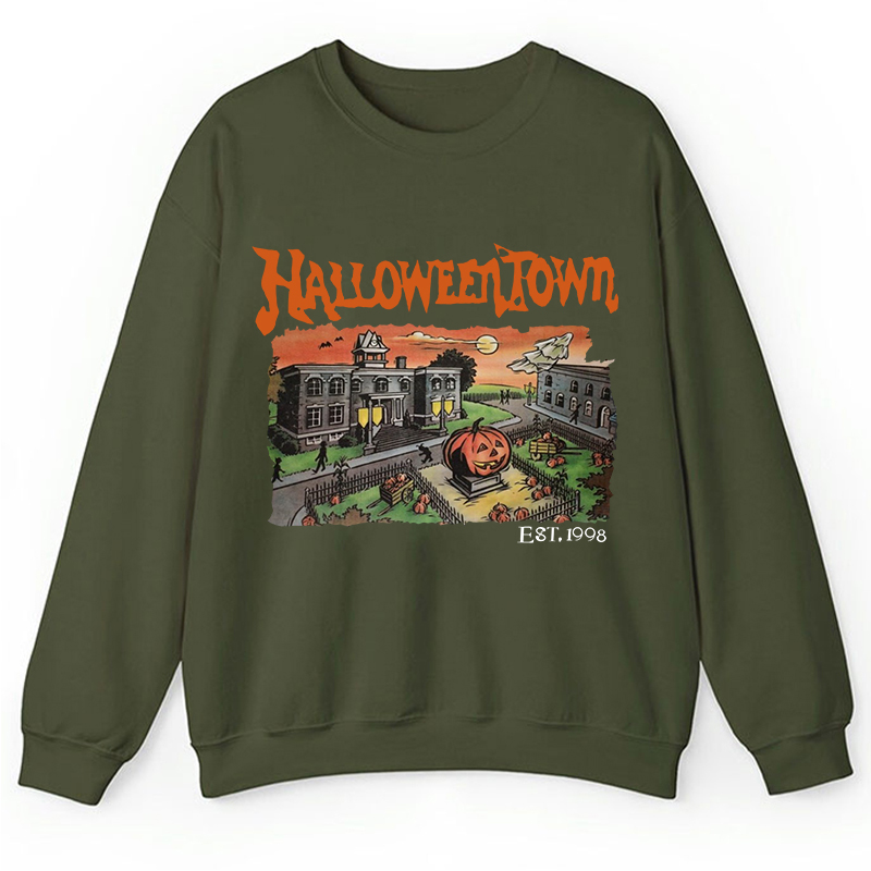 Halloween Town Teacher Sweatshirt