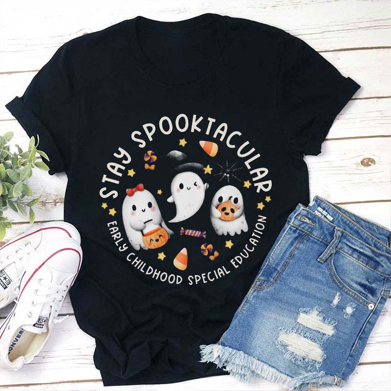 Stay Spooktacular Teacher T-Shirt