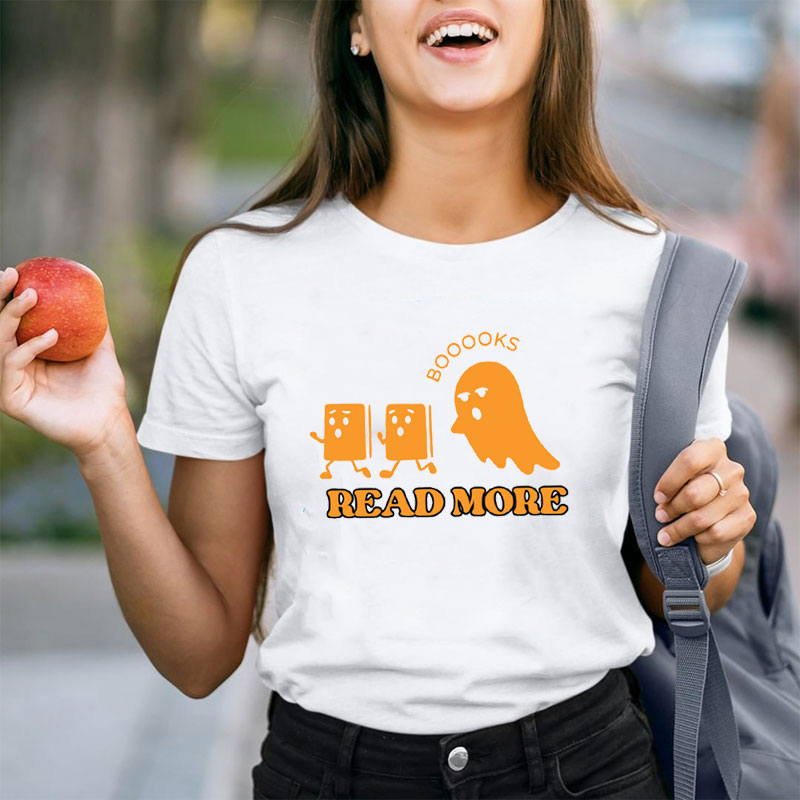 Read More Booooks Teacher T-Shirt