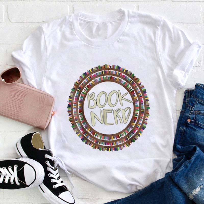 Book Nerd Teacher T-Shirt