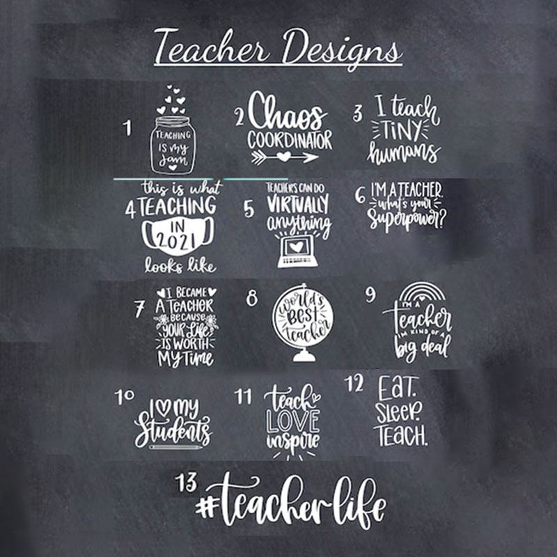 Personalized Teach Love And Inspire Teacher Skinny Tumbler