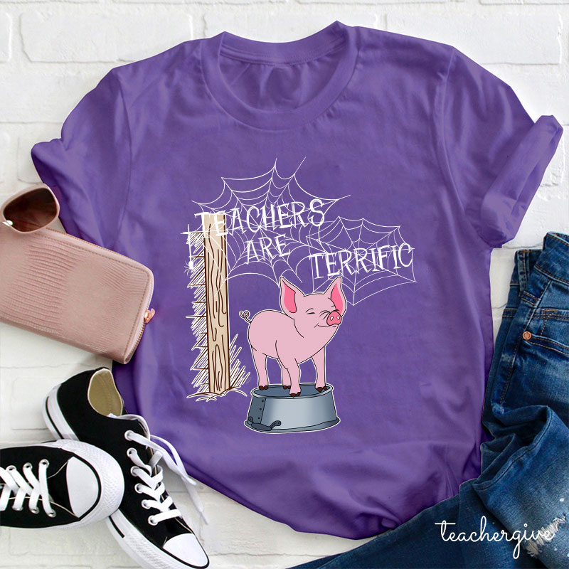 Teacher Are Terrific Teacher T-Shirt