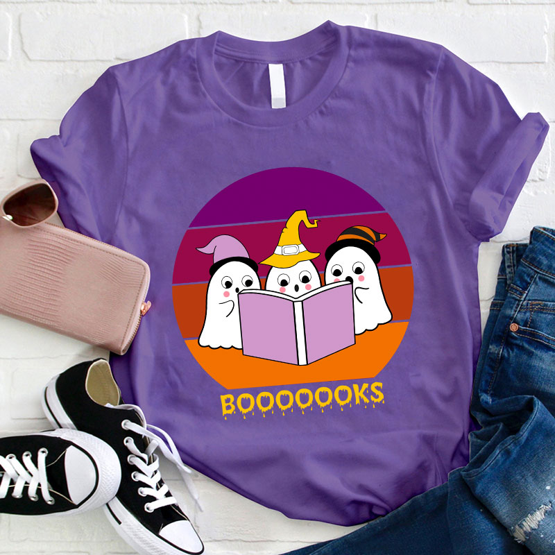 The Little Ghost Reading Booooooks T-Shirt