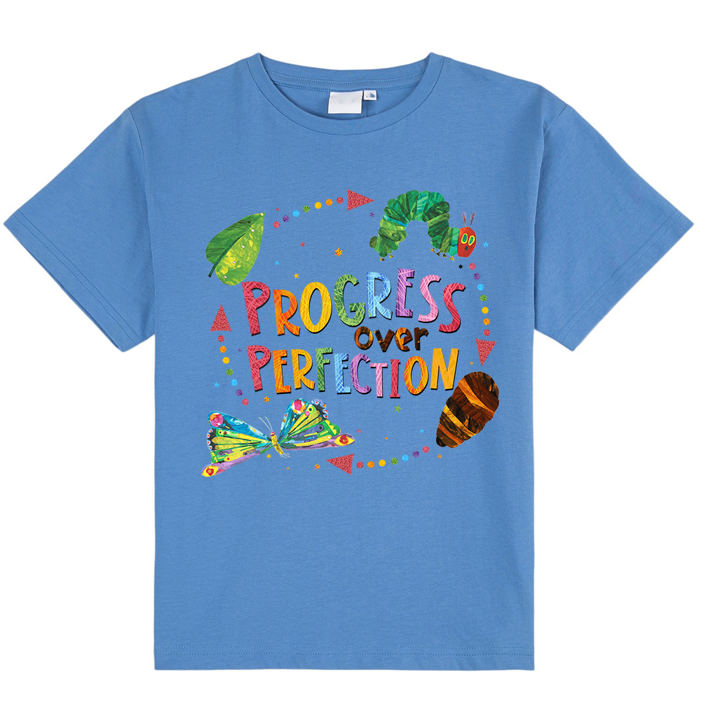 Progress Over Perfection Kids T-Shirt