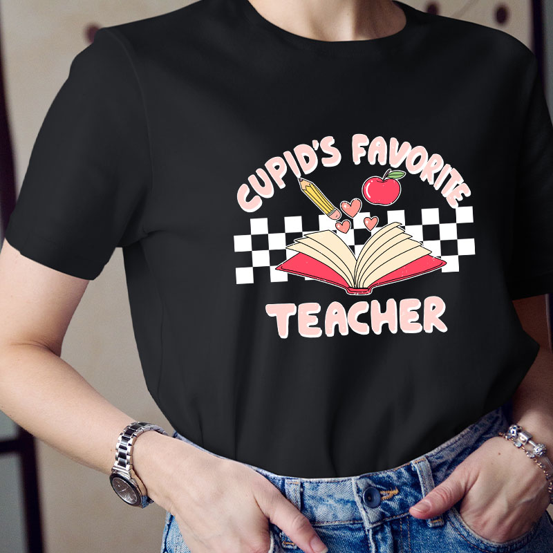 Cupid's Favorite Teacher T-Shirt