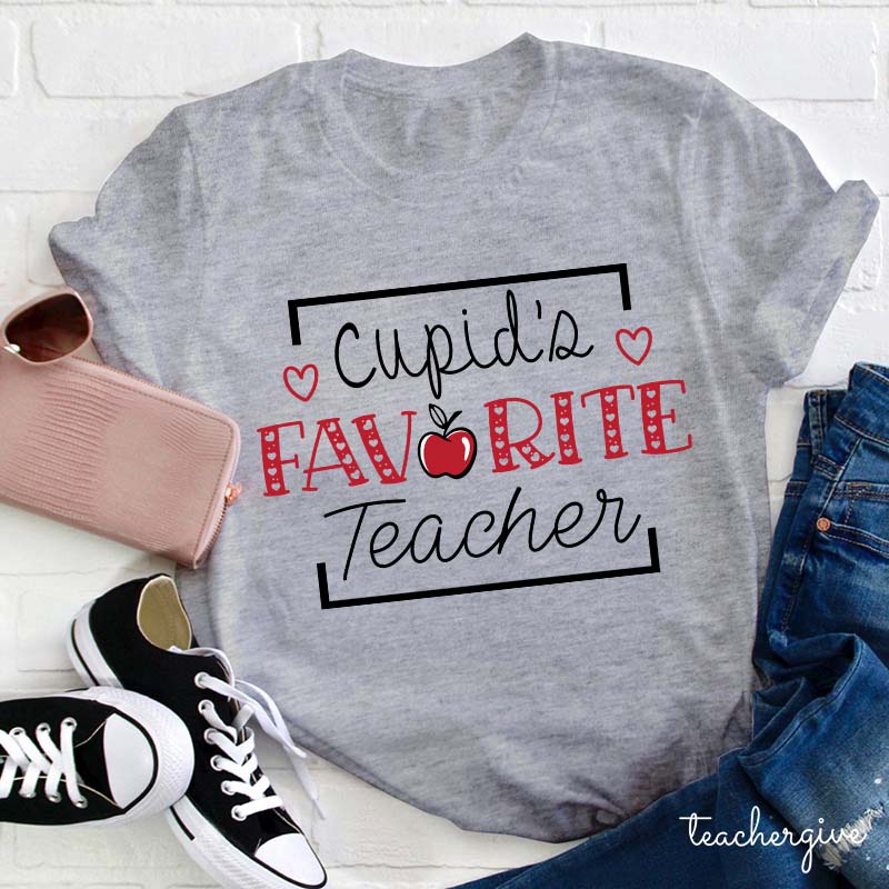Cupid's Favorite Teacher T-Shirt