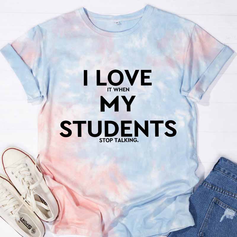 Be Kind Teacher Tie-dye T-Shirt
