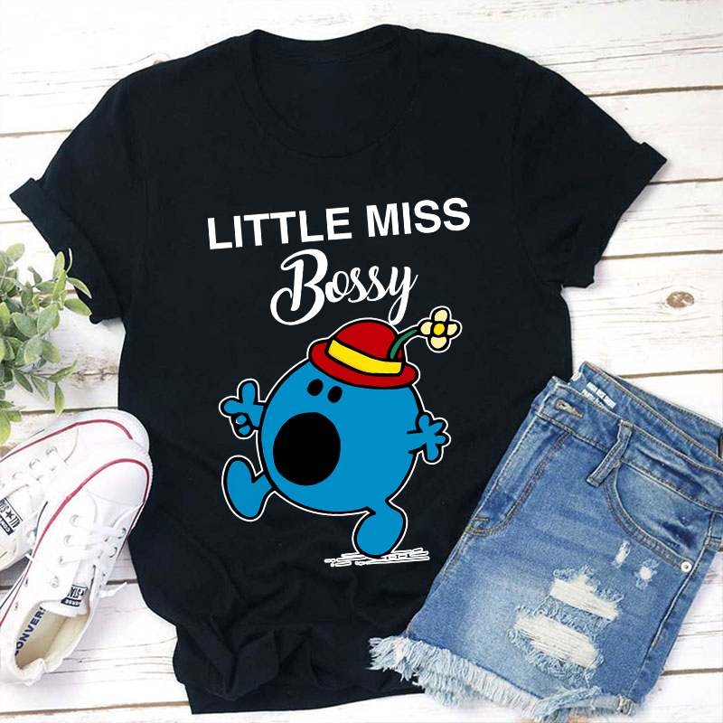 Little Miss Bossy Teacher T-Shirt