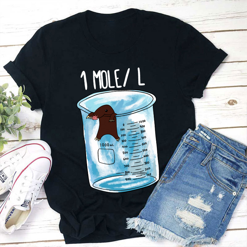 Experimental 1000ML Measuring Cup Teacher T-Shirt