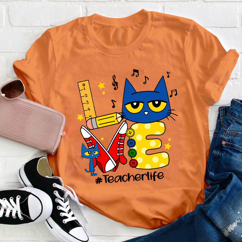 Love Teacherlife Teacher T-Shirt