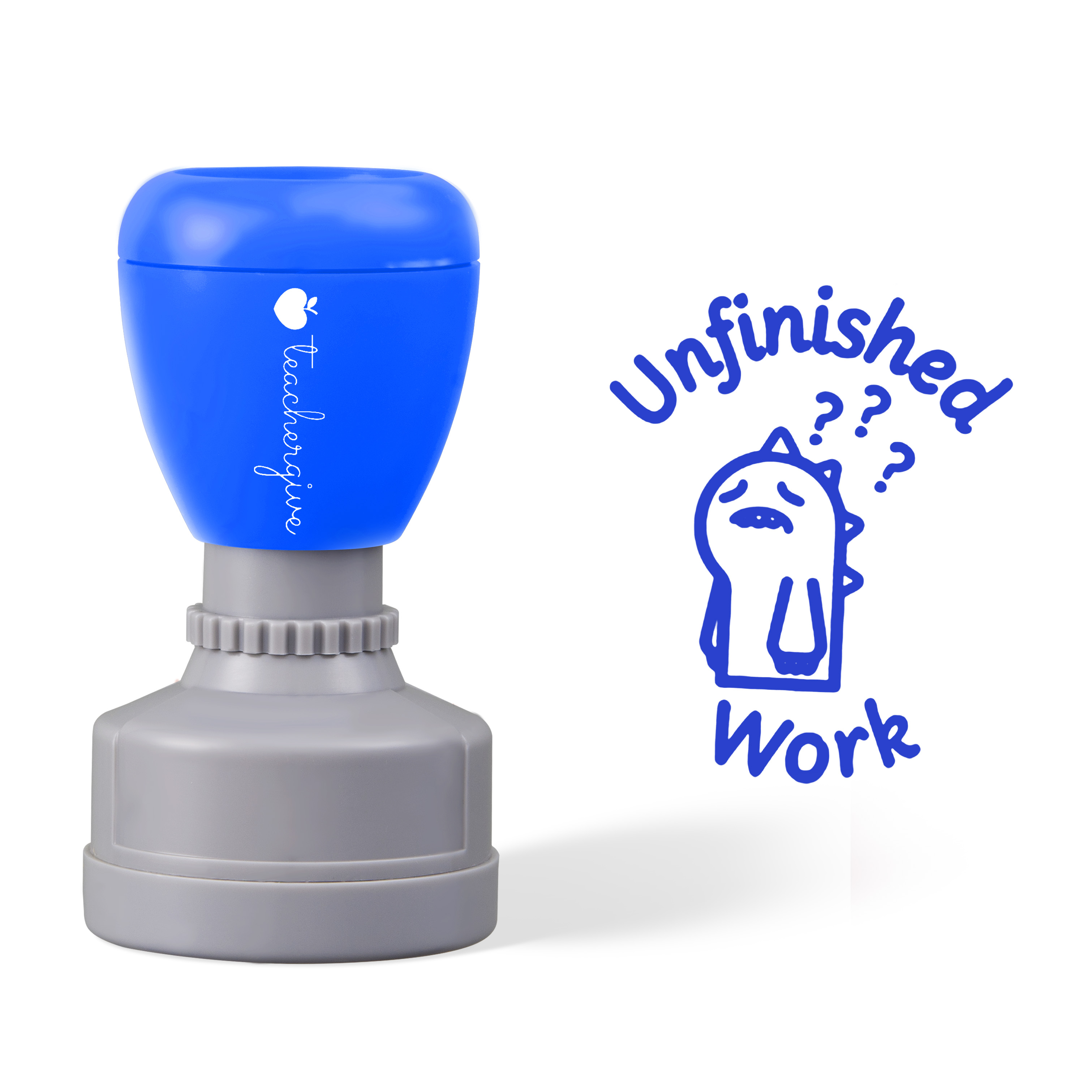 Unfinished Work Stamp