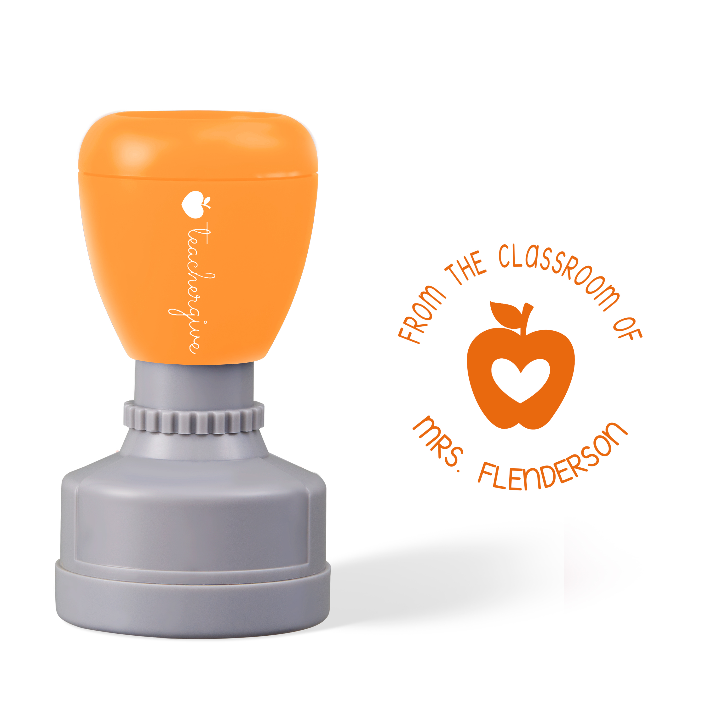 Personalized Name From The Classroom Of Teacher Stamp