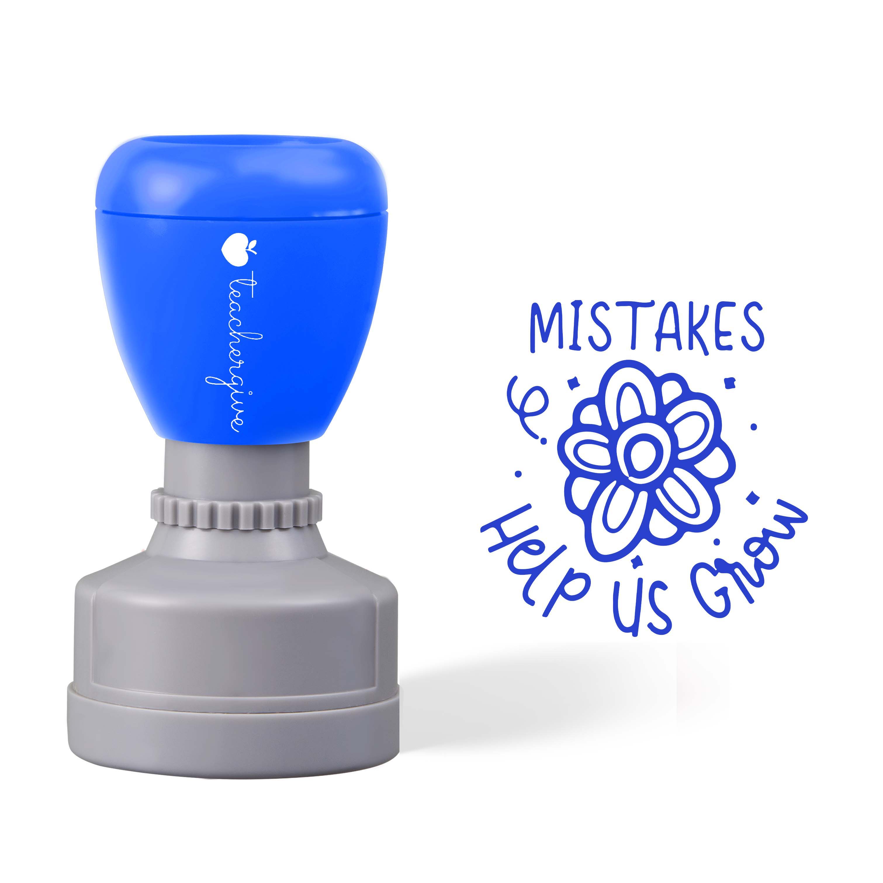 Mistakes Help Us Grow Stamp