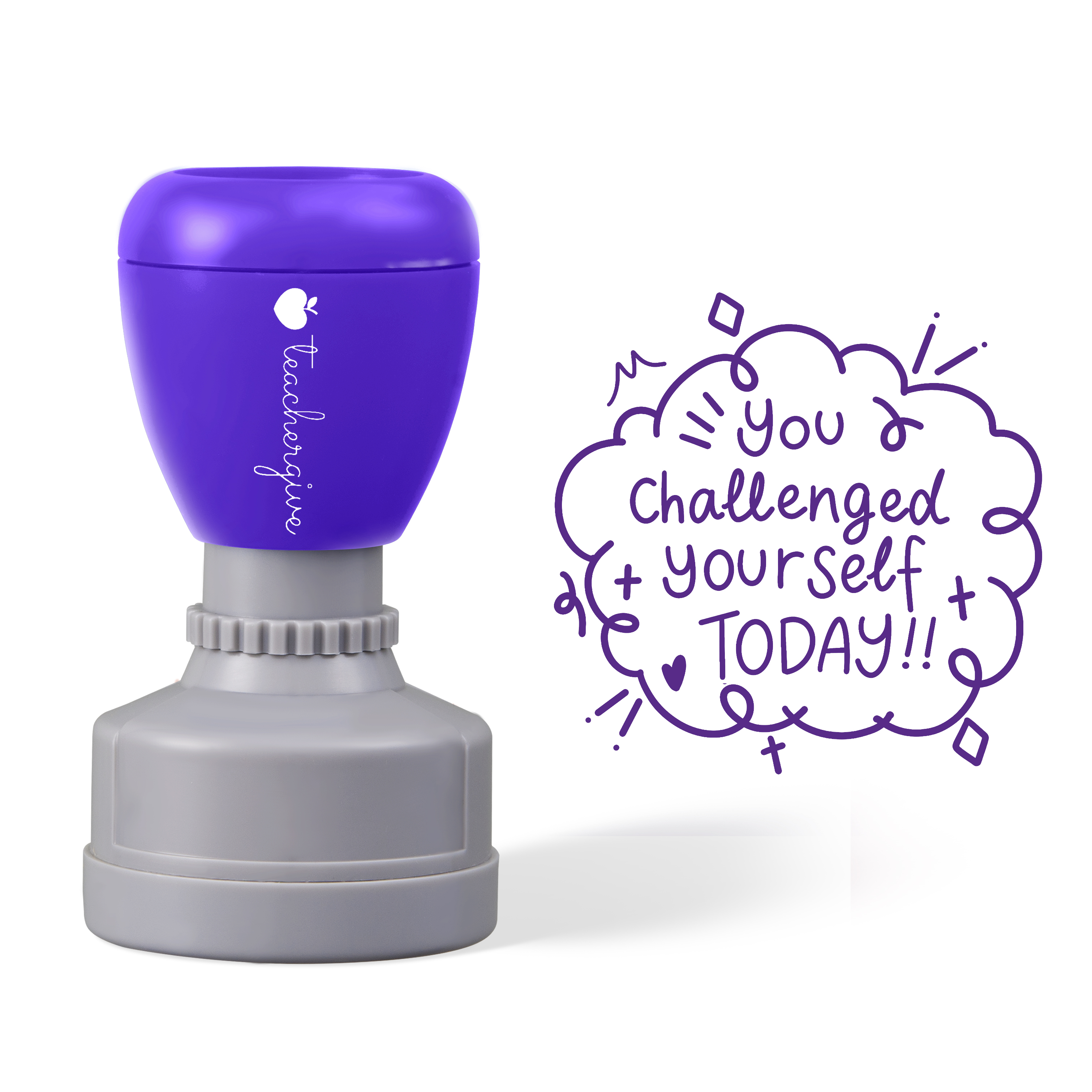 You Challenged Yourself Stamp