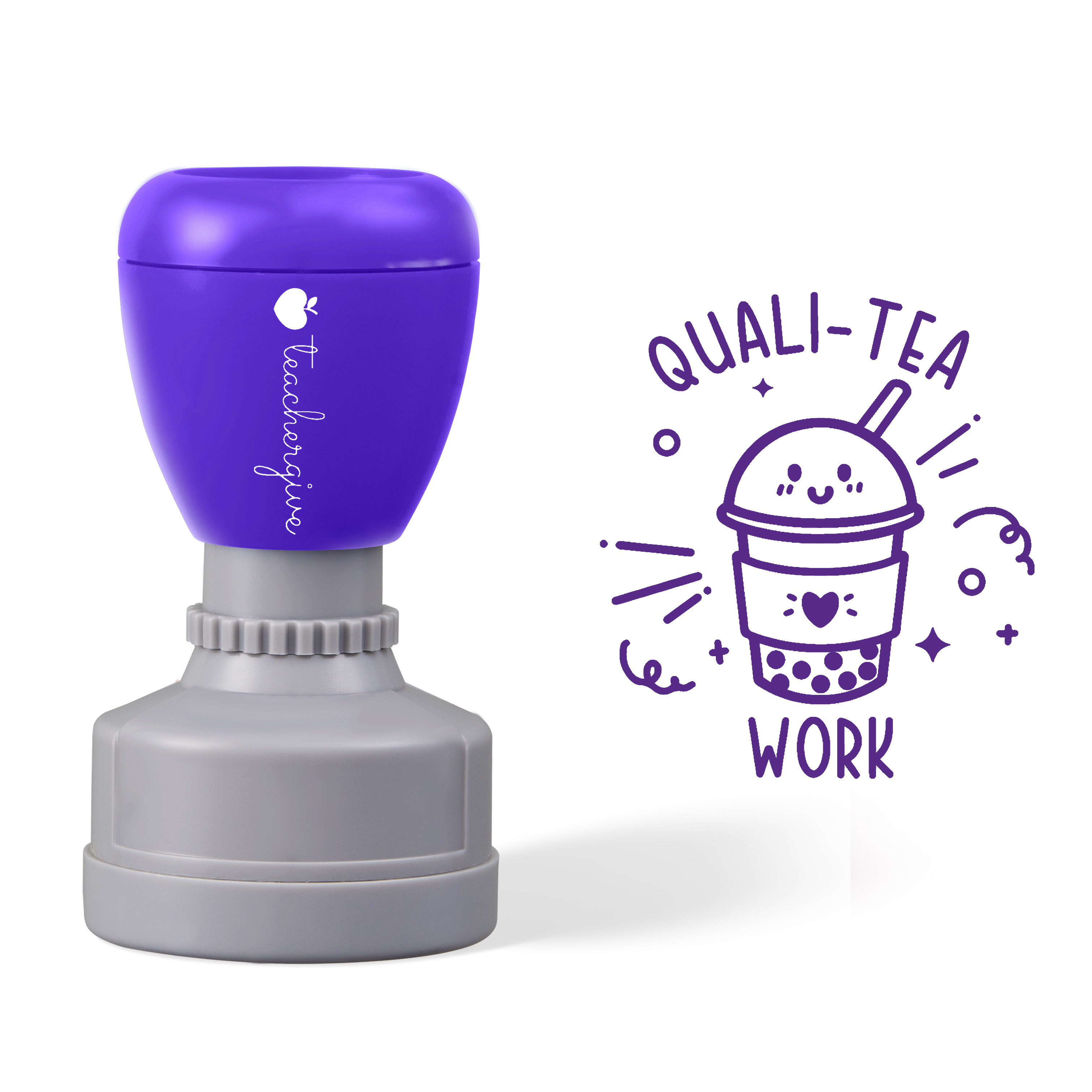 Quali-tea Work Stamp