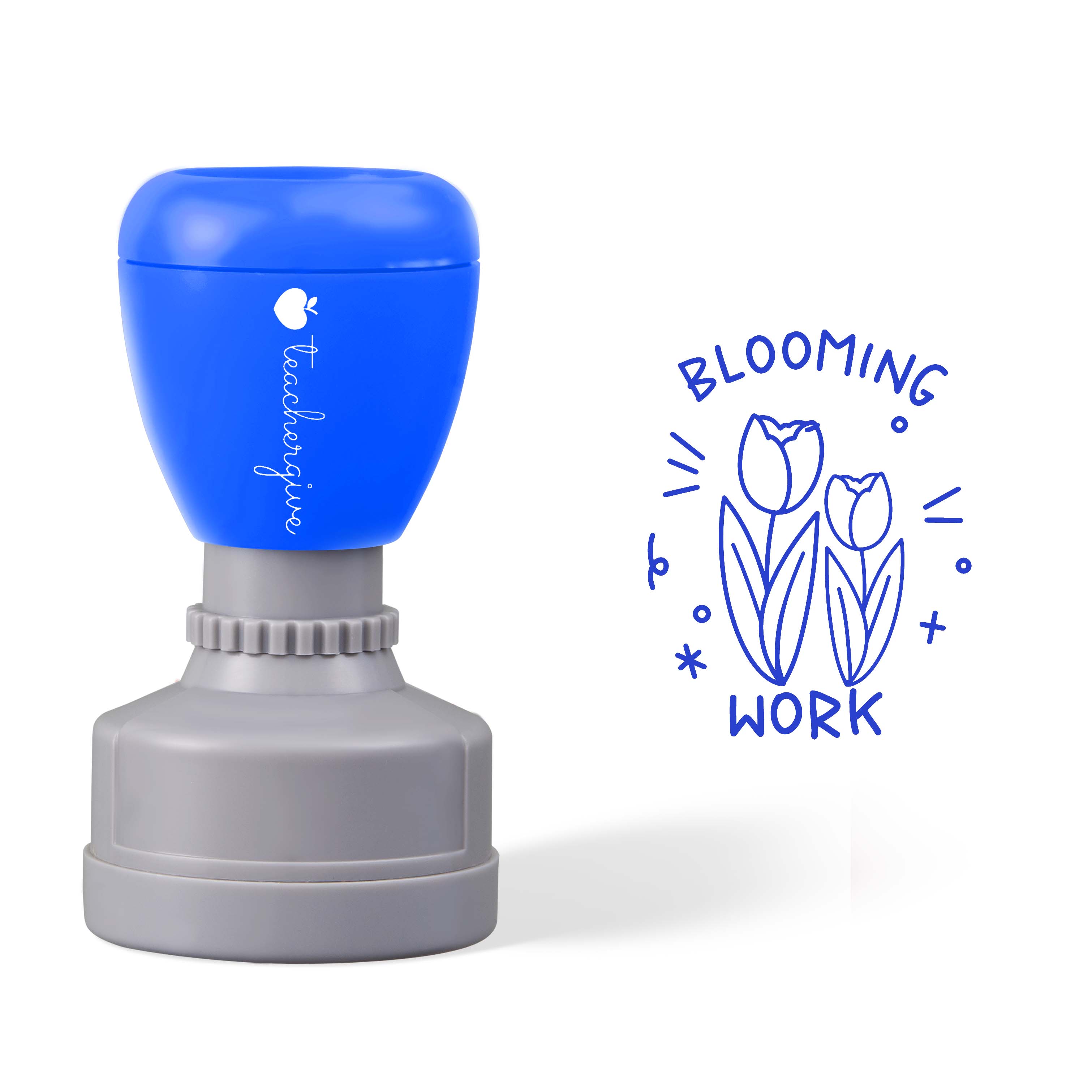 Blooming Work Stamp
