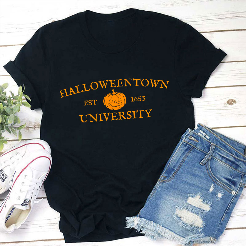 Halloween Town University Teacher T-Shirt