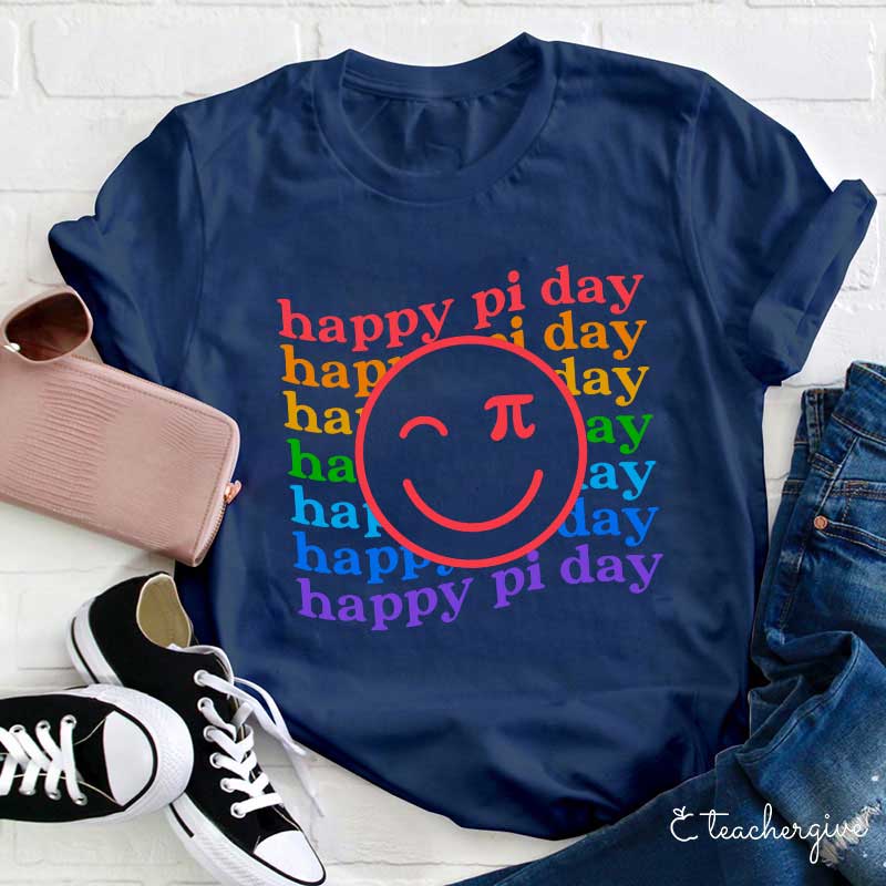 Happy Pi Day Teacher T-Shirt