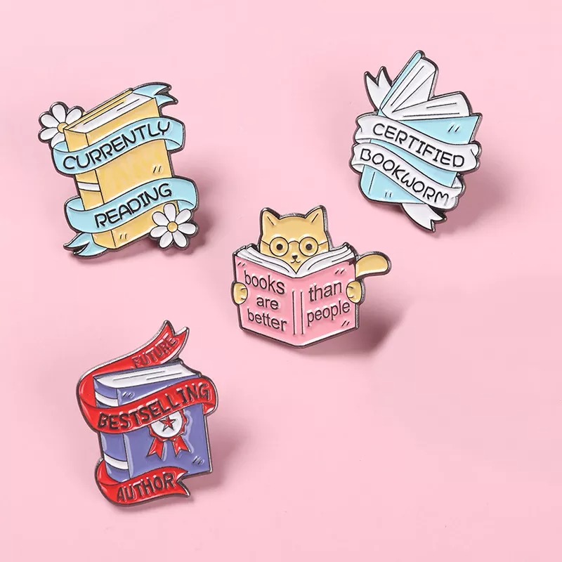 Grimoire Cat Fashion Pin Set