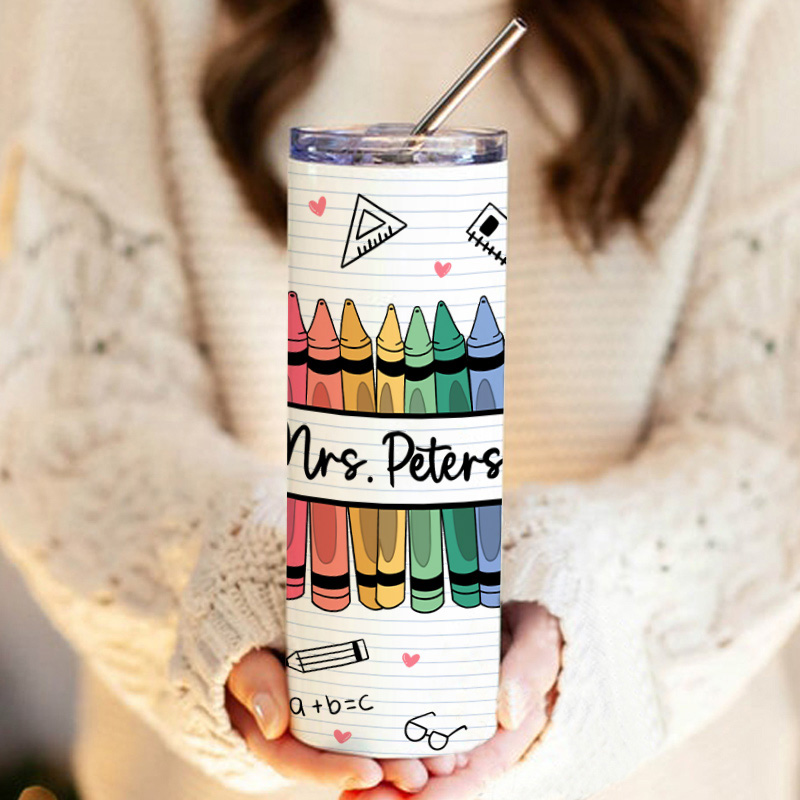 Personalized Teacher Tumbler