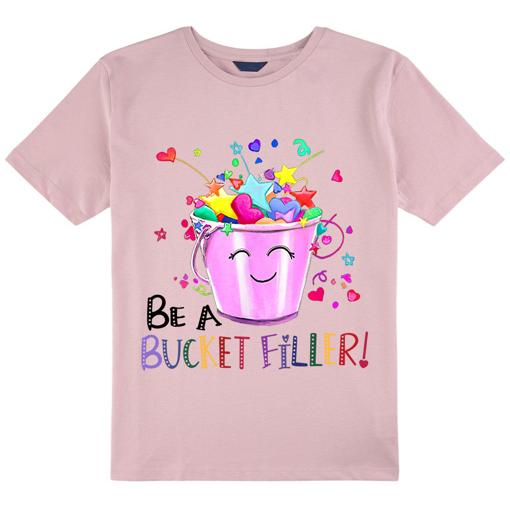 Be A Bucket Filler Cartoon Kids T-Shirt