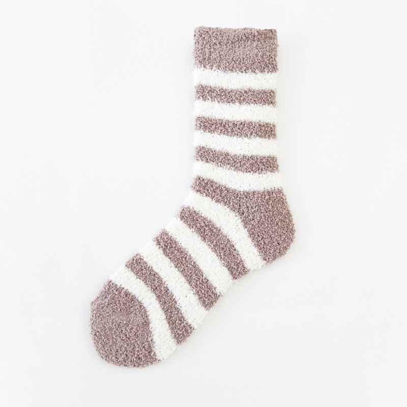 Cute Furry Christmas Stocking Teacher Socks