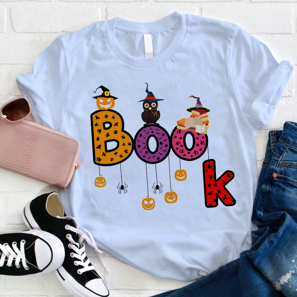 Halloween Boo K Teacher T-Shirt