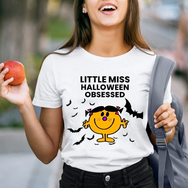 Little Miss Halloween Obessed T-Shirt