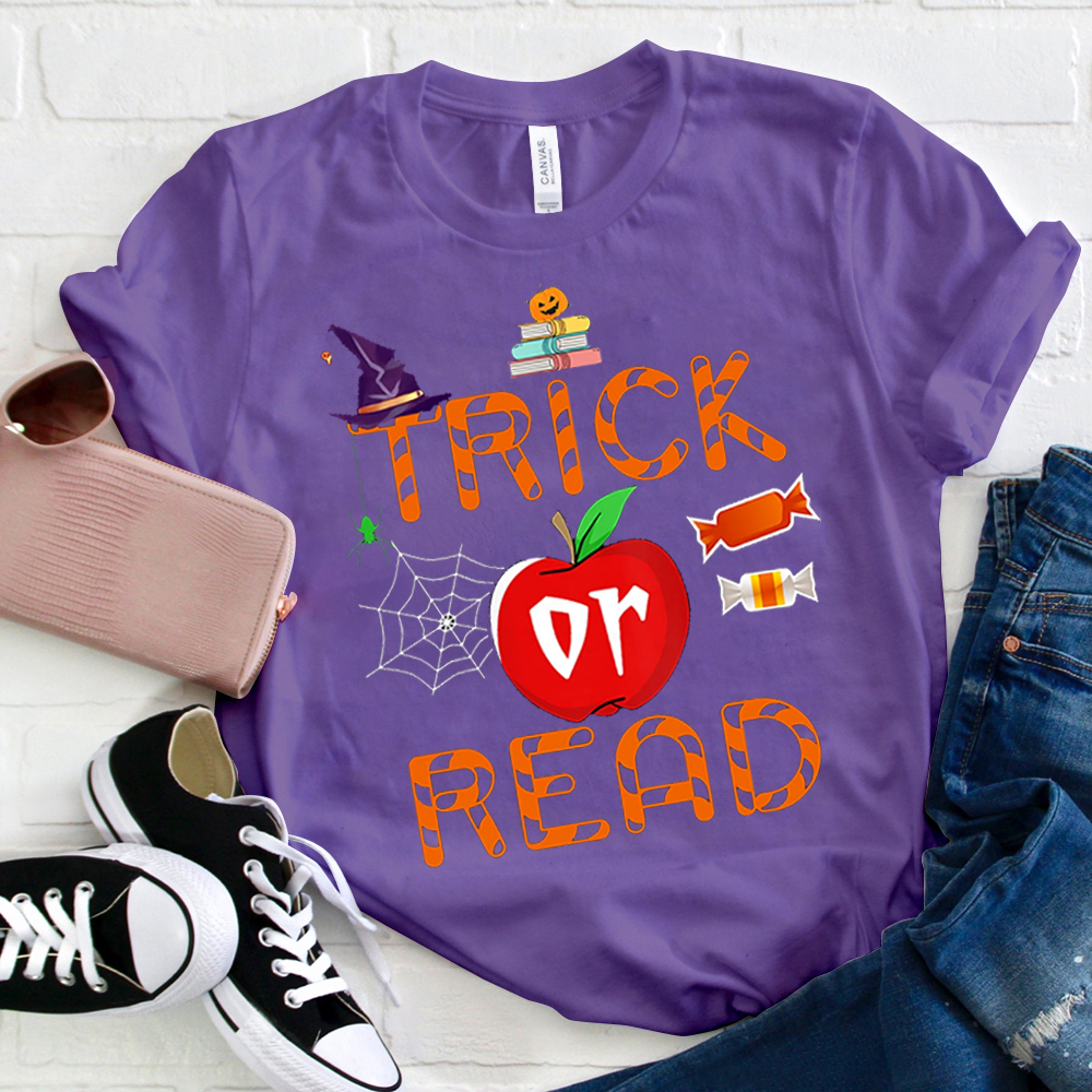 Witch Trick Or Read T-Shirt