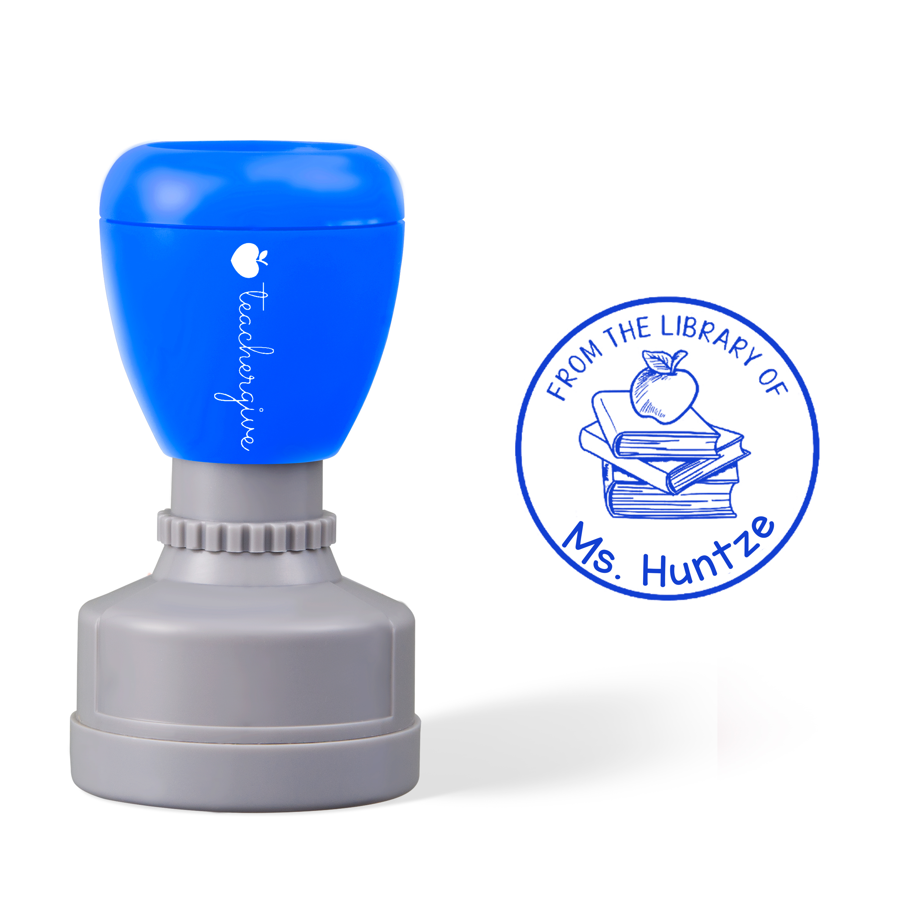 Personalized From The Library Stamp