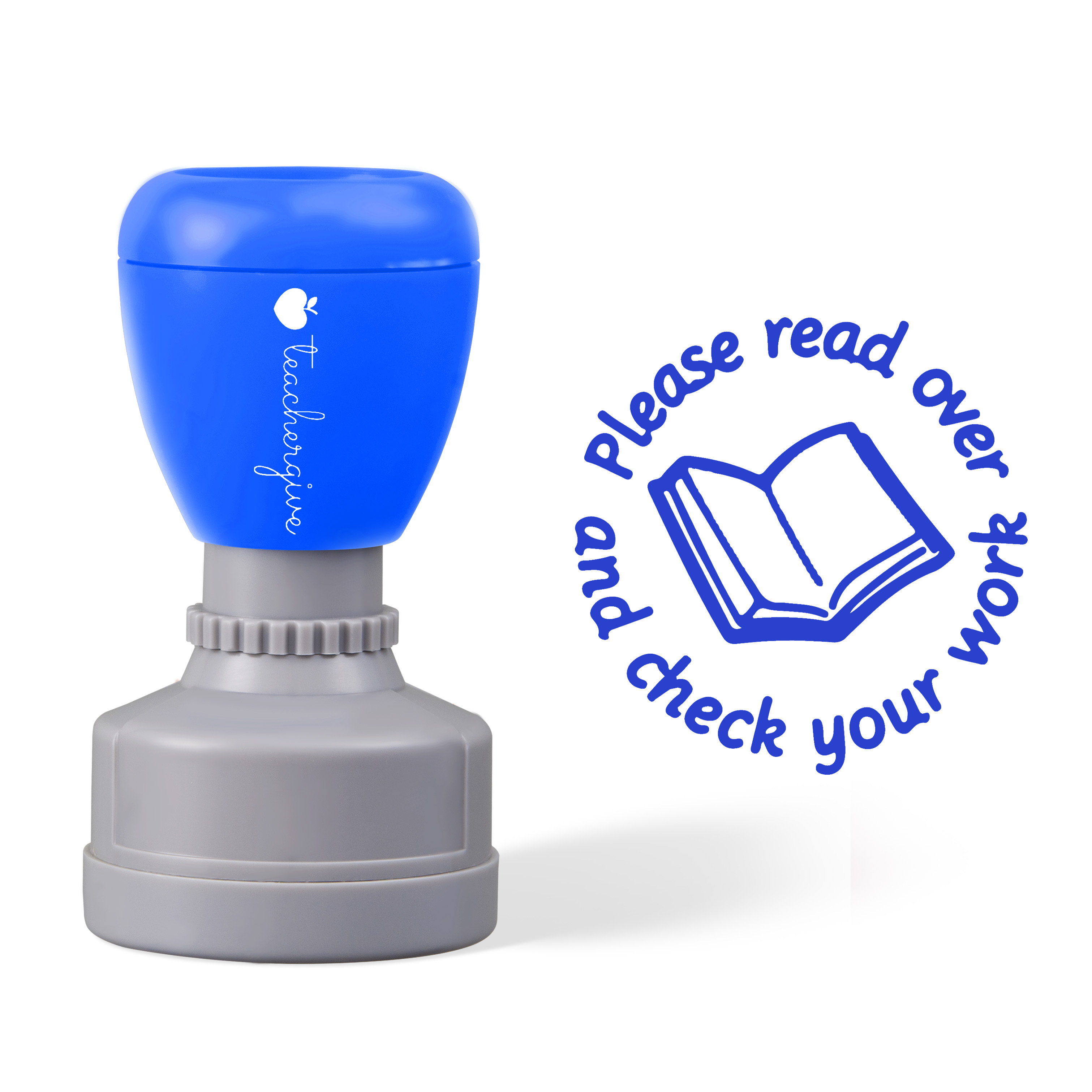 Please Read Over Stamp