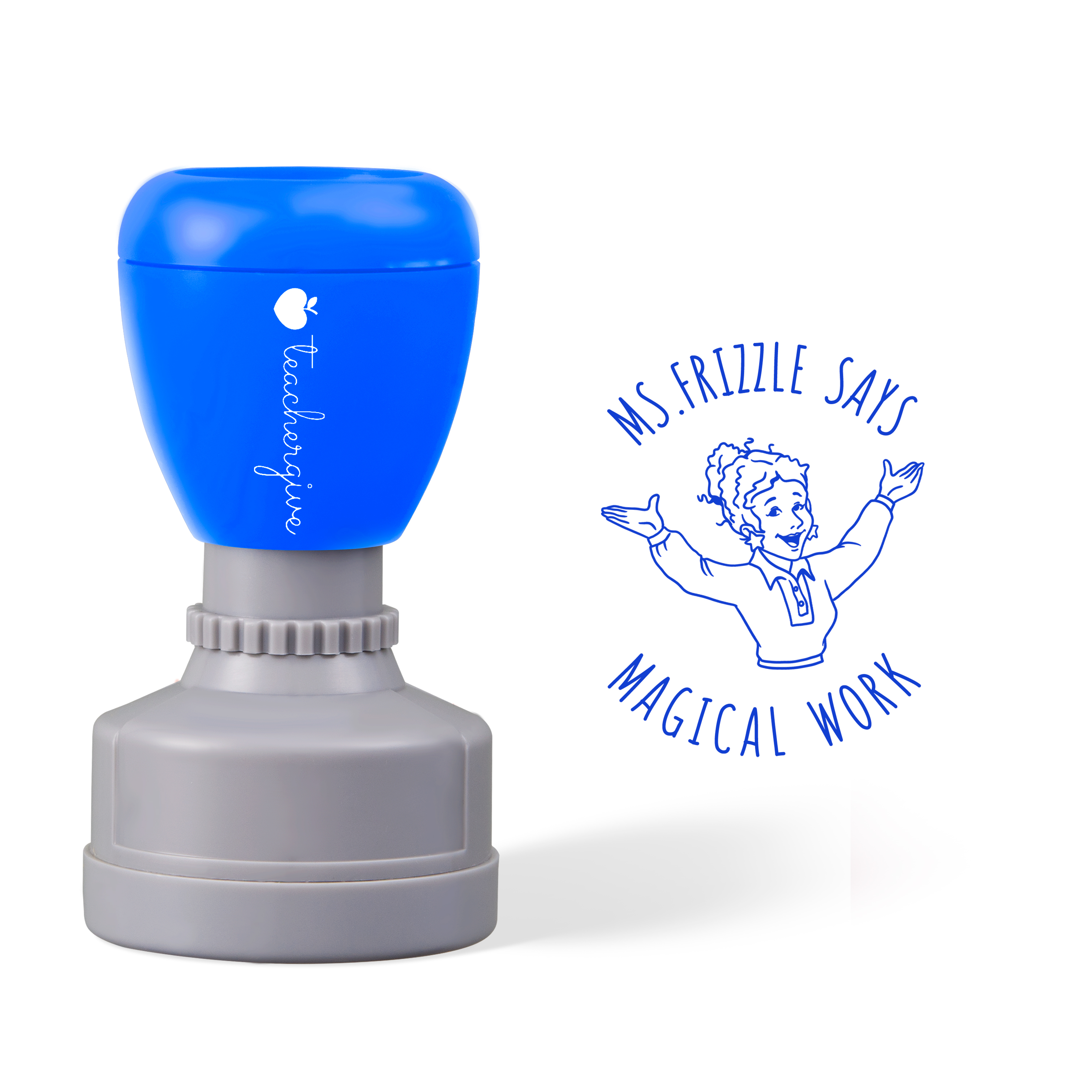 Ms. Frizzle Says Magical Work Stamp