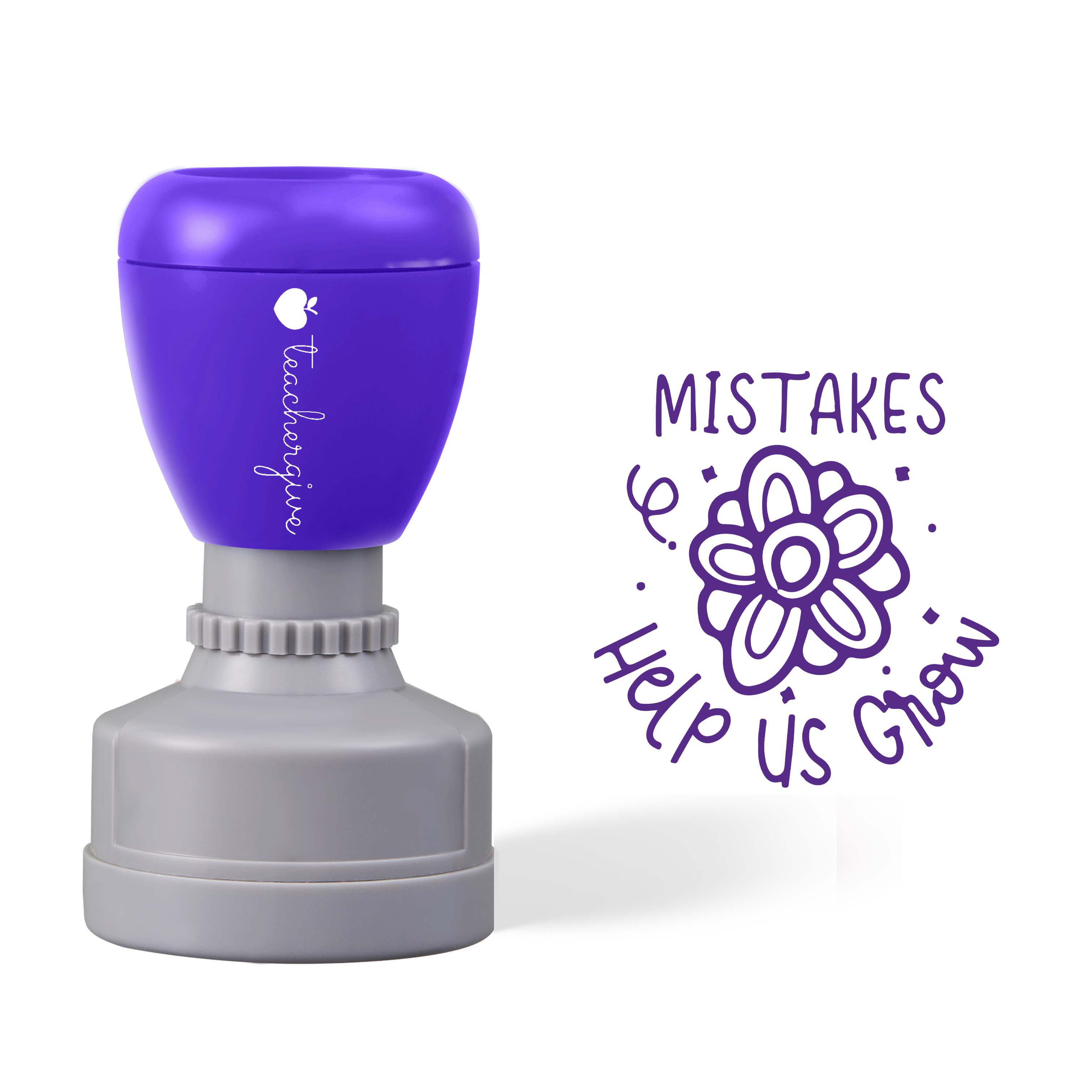 Mistakes Help Us Grow Stamp