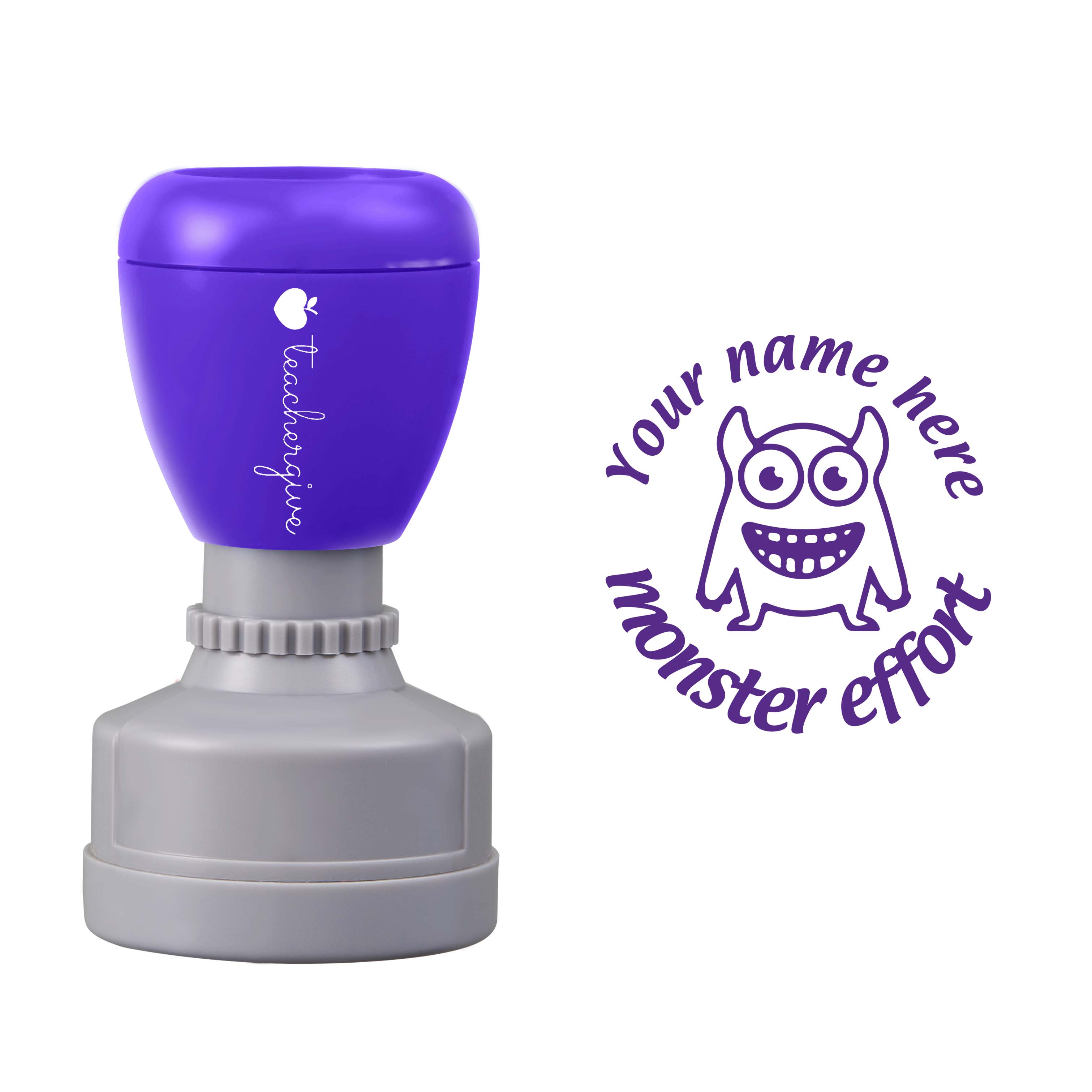 Personalized Monster Effort Stamp