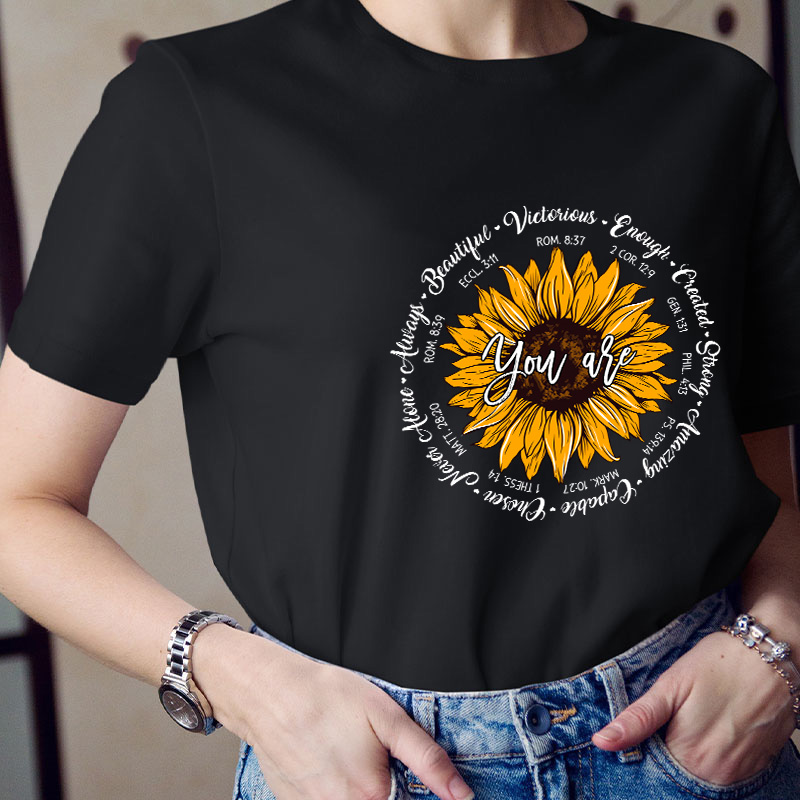 You Are Kind Beautiful Teacher T-Shirt