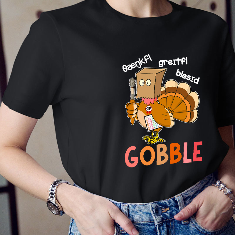Gobble Teacher T-Shirt