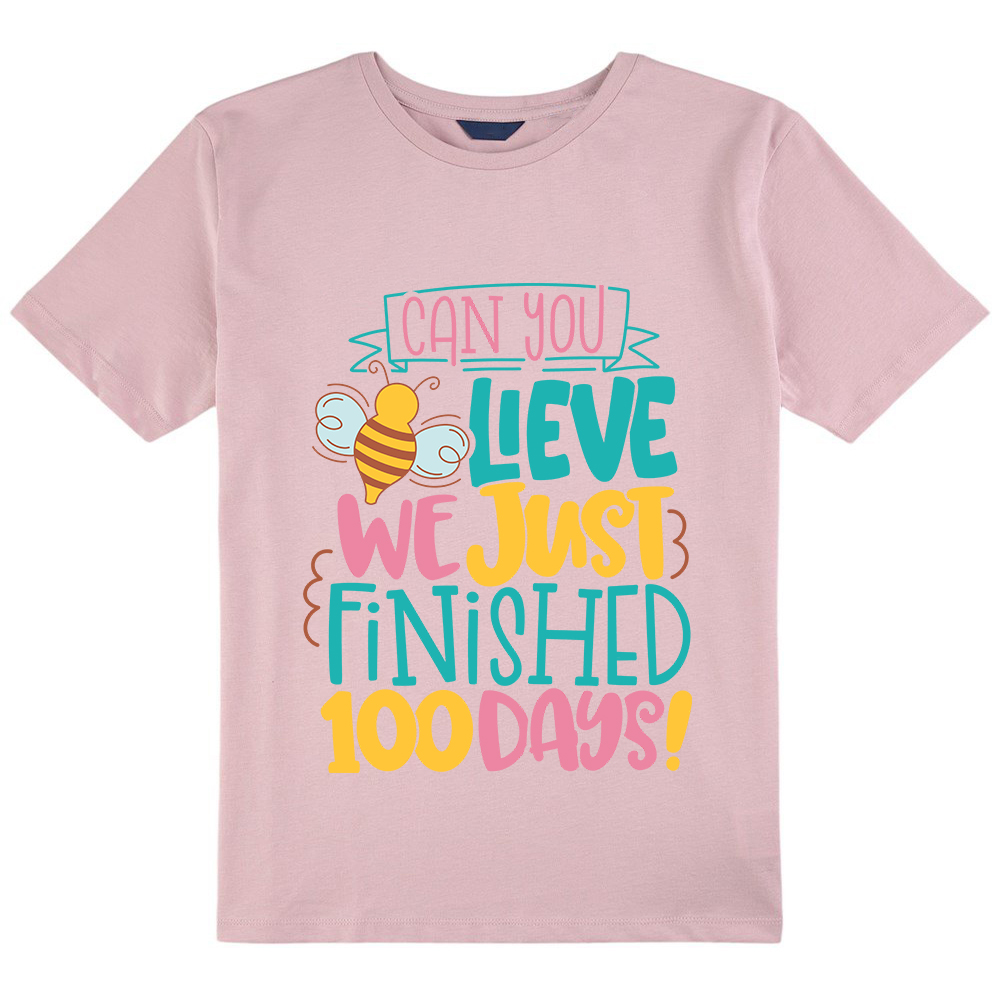Can You Believe We Just Finished 100 Days Kids T-Shirt