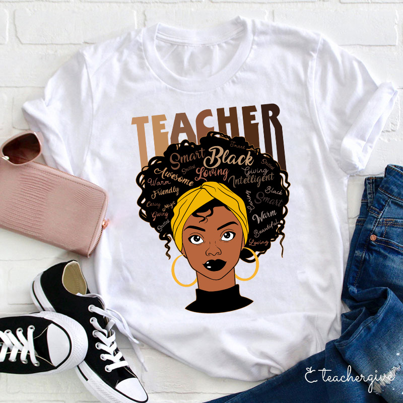 Brilliant Black Teacher T-Shirt