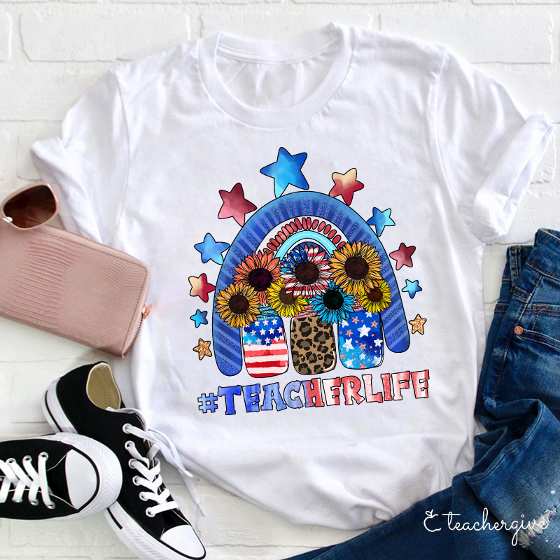 Teacherlife Sunflower T-Shirt
