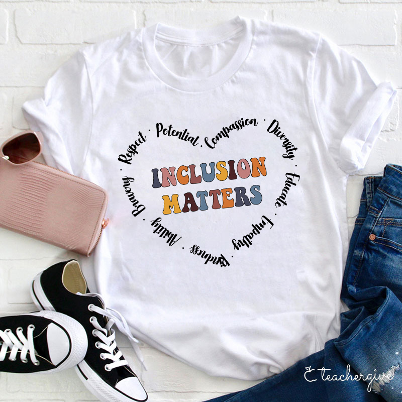 Personalized Inclusion Matters T-Shirt