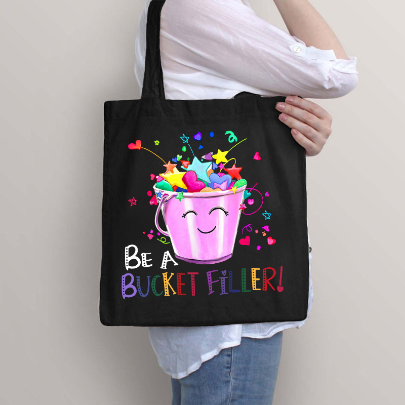 Be A Bucket Filler Cartoon Tote Bag