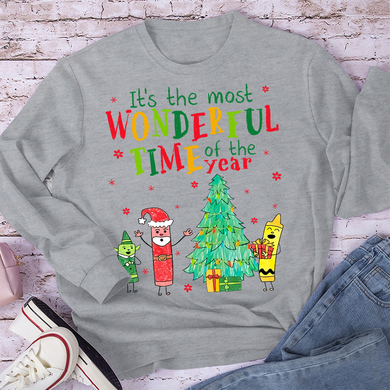 It's The Most Wonderful Time Of The Year Long Sleeve T-Shirt